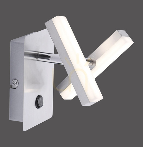 Check RICO wall lamp 11276-55 Silver 2xLED