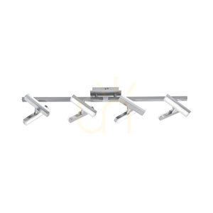 LED ceiling light RICO 11278-55 steel with 8 adjustable heads 16.4 W 3000 K small 11