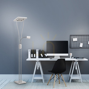 Zuma Line HELIA 11776-55 Steel LED Floor Lamp 28 W 197.5 cm small 2
