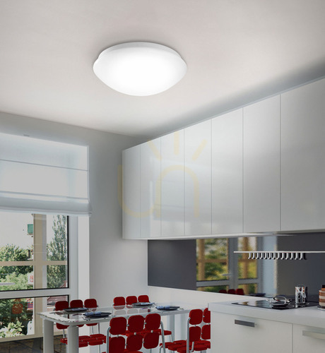 Check Just Light ANDREA-LED 14243-16 White Ceiling Light Ø24.5 cm LED 8W 3000K