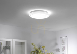 Zuma Line JUPITER 14364-16 White LED Ceiling Light 44 cm 32 W small 10