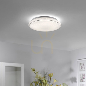 Zuma Line JUPITER 14364-16 White LED Ceiling Light 44 cm 32 W small 2