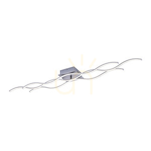 WAVE 15167-55 silver LED ceiling light, 139.5 cm small 9