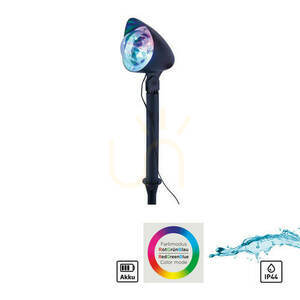 DISCO Garden Lamp 19035-18 Black 1xLED small 1
