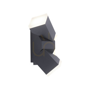Outdoor wall lamp RYAN 9722-13 Anthracite 2xLED IP54 small 5