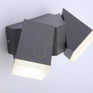 Outdoor wall lamp RYAN 9722-13 Anthracite 2xLED IP54 small 7
