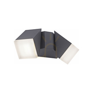 Outdoor wall lamp RYAN 9722-13 Anthracite 2xLED IP54 small 8