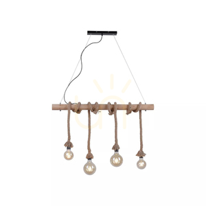 ROPE Pendant Lamp 15483-18 Bronze 4xE27 small 11