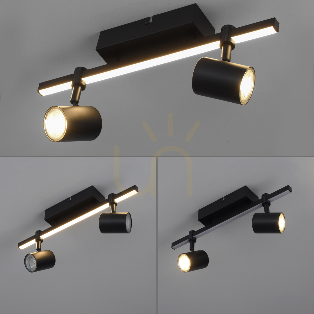 Display BARIK plafond 6524-18 Black 3xGU10 BARIK plafond 6524-18 Black 3xGU10