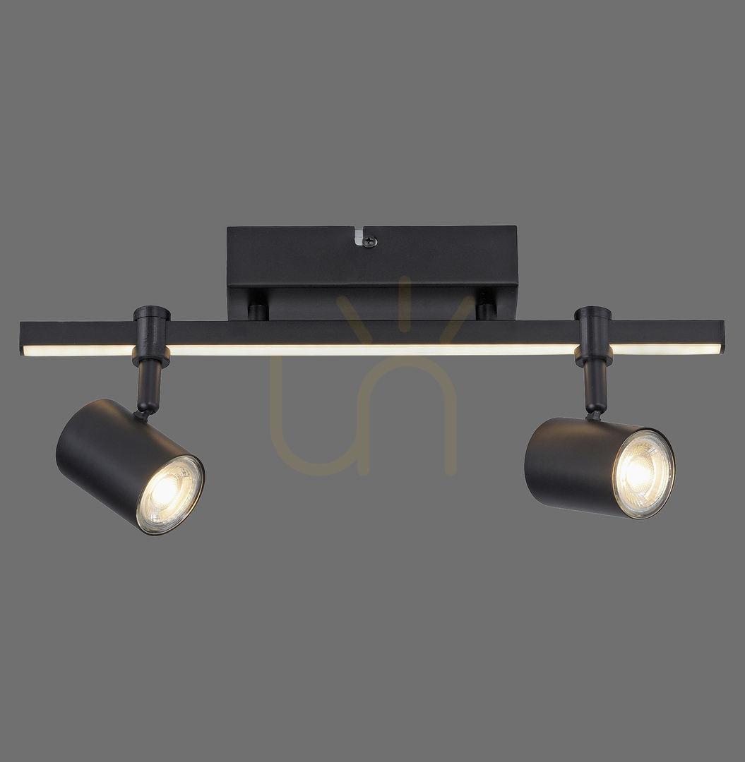 BARIK plafond 6524-18 Black 3xGU10