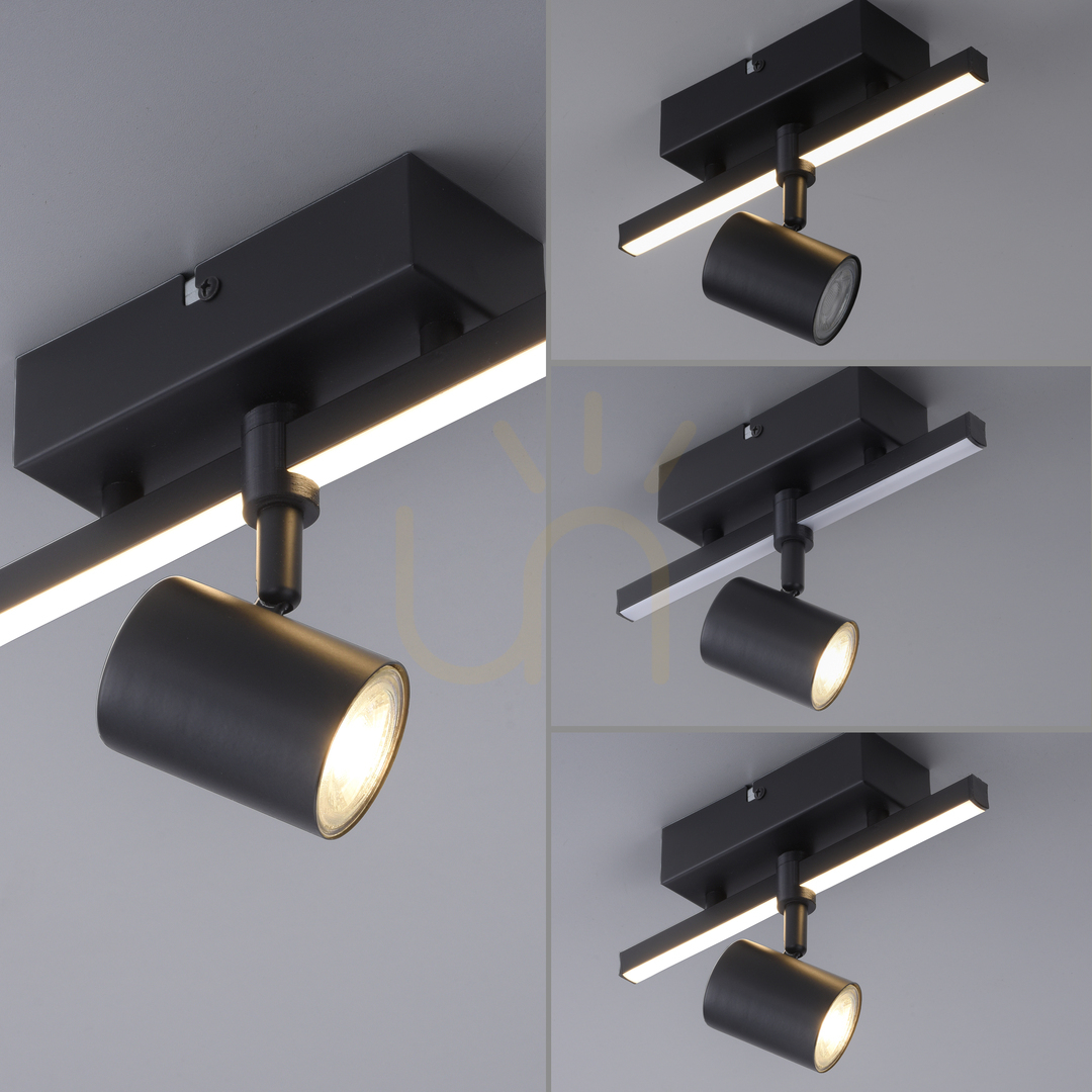 Display Plafond BARIK 6523-18 Black 2xGU10 Plafond BARIK 6523-18 Black 2xGU10