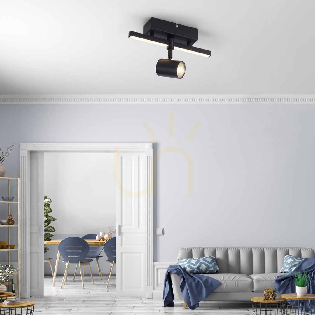Preview Plafond BARIK 6523-18 Black 2xGU10 Plafond BARIK 6523-18 Black 2xGU10