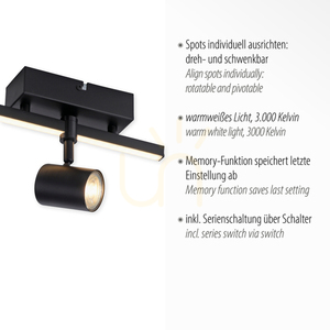 Plafond BARIK 6523-18 Black 2xGU10 3 Plafond BARIK 6523-18 Black 2xGU10 small 3