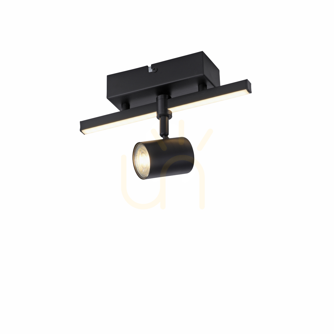 View Plafond BARIK 6523-18 Black 2xGU10 Plafond BARIK 6523-18 Black 2xGU10