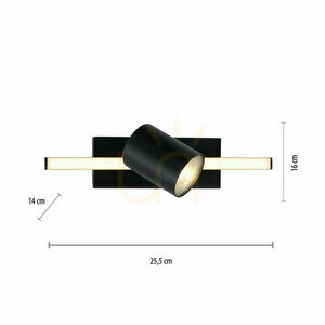 Plafond BARIK 6523-18 Black 2xGU10 7 Plafond BARIK 6523-18 Black 2xGU10 small 7
