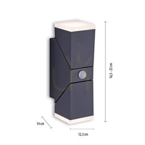 Wall lamp RYAN 9772-13 Anthracite 6 Wall lamp RYAN 9772-13 Anthracite small 6