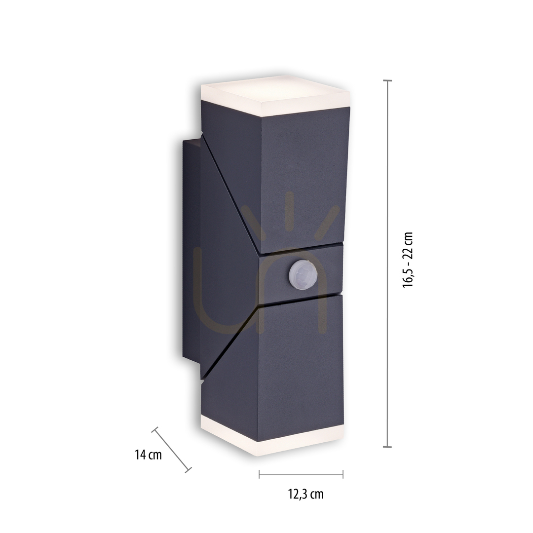 View Wall lamp RYAN 9772-13 Anthracite Wall lamp RYAN 9772-13 Anthracite