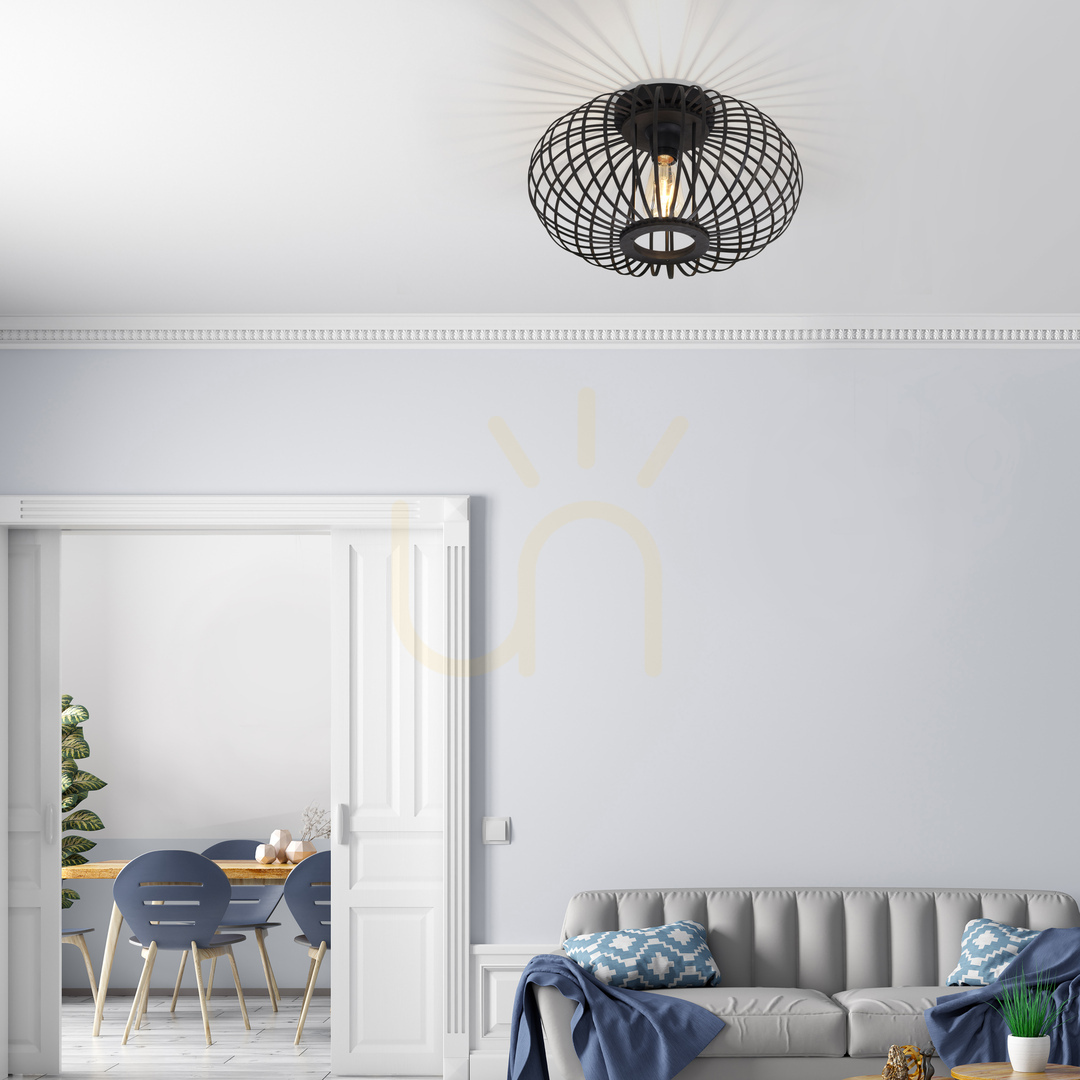 Preview Plafond RACOON 11410-18 Black 5xE27 Plafond RACOON 11410-18 Black 5xE27