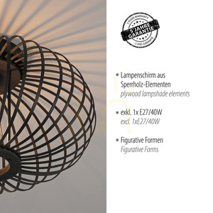 Plafond RACOON 11410-18 Black 5xE27 4 Plafond RACOON 11410-18 Black 5xE27 small 4