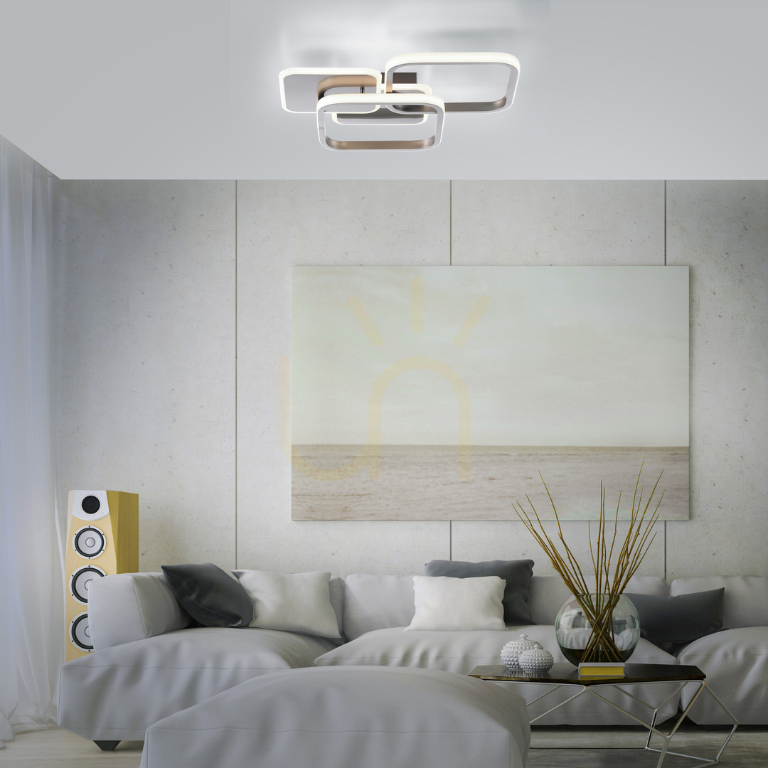 Preview SEVENT Plafond 14117-55 Silver 1xLED SEVENT Plafond 14117-55 Silver 1xLED