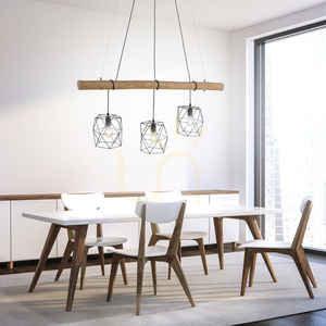 EDGAR Pendant Lamp 15503-18 Black 3xE27 small 8