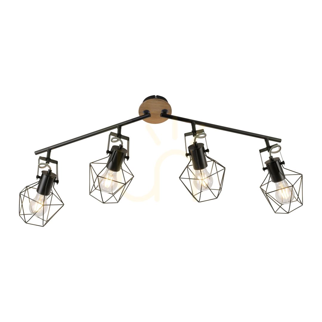 Preview Plafond JARO 15674-78 Black 4xE27 Plafond JARO 15674-78 Black 4xE27