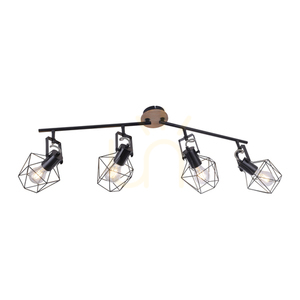 Plafond JARO 15674-78 Black 4xE27 6 Plafond JARO 15674-78 Black 4xE27 small 6