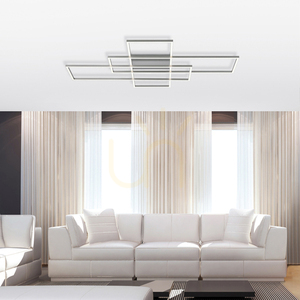 Plafond Q-INIGO 8195-55 Silver 3xLED small 2
