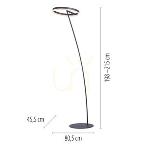 TITUS 381-13 Anthracite 1xLED Floor Lamp 7 TITUS 381-13 Anthracite 1xLED Floor Lamp small 7