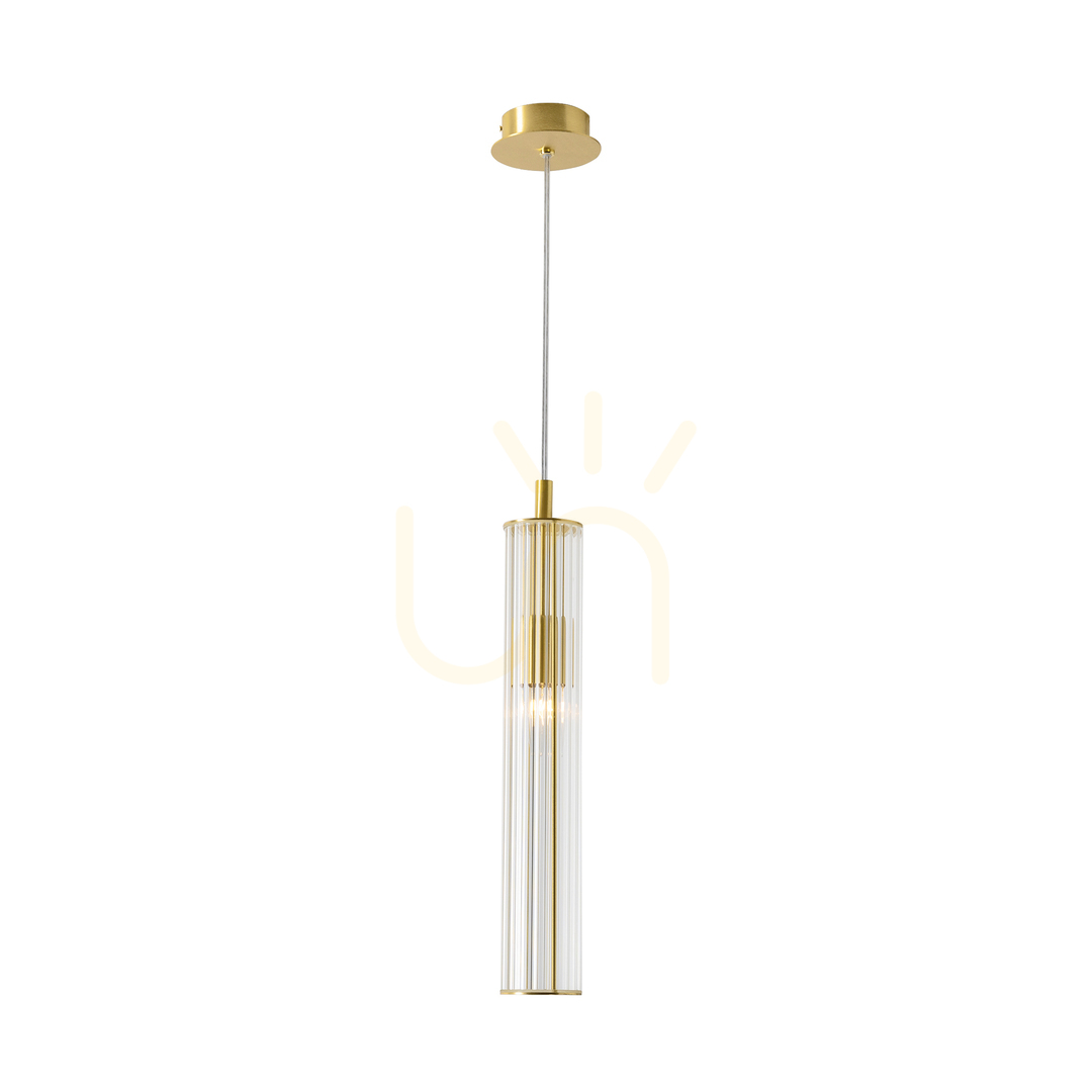 Check ARIA 1220 Brass 1xE14 Pendant Lamp ARIA 1220 Brass 1xE14 Pendant Lamp