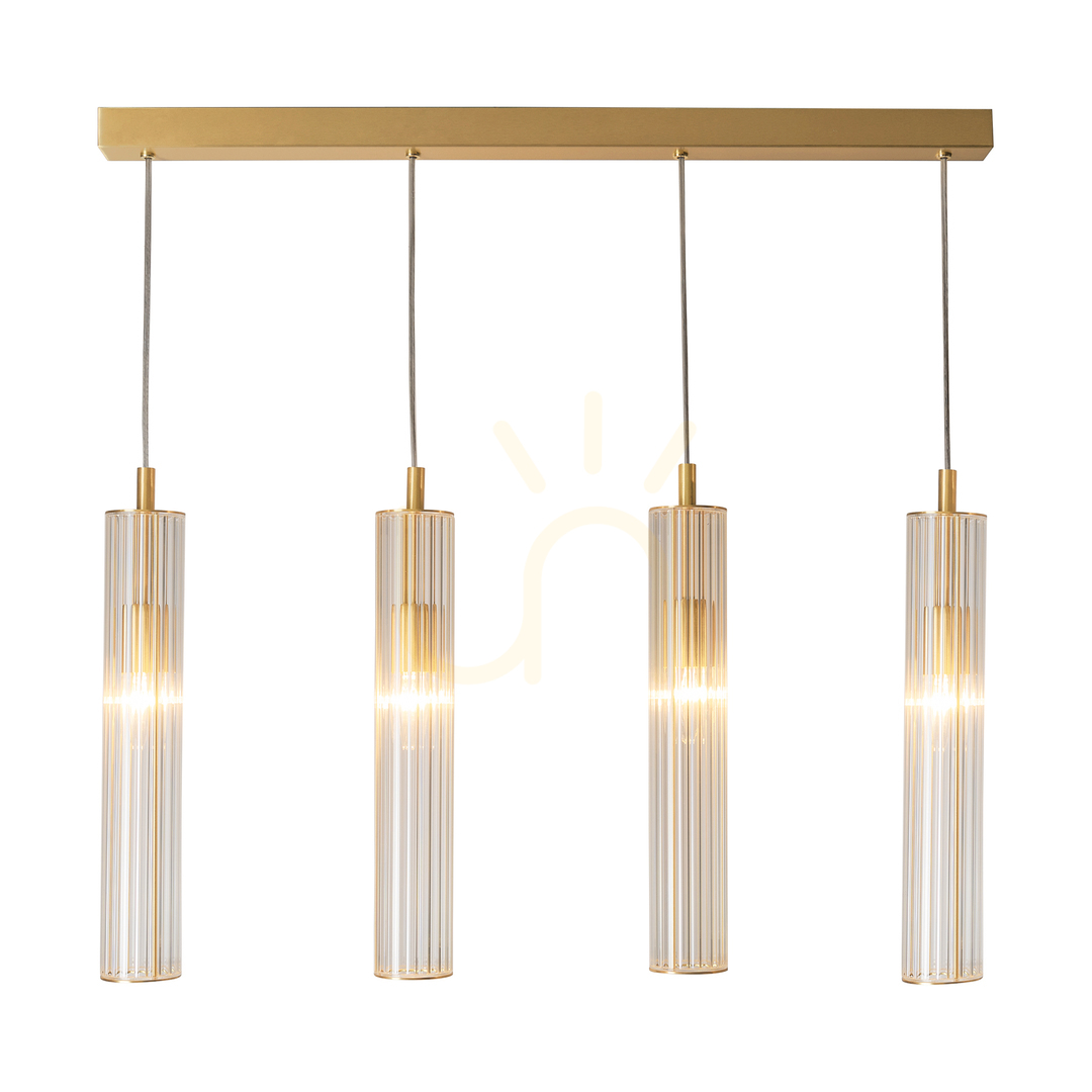 Check ARIA 1222 Brass 4xE14 Pendant Lamp ARIA 1222 Brass 4xE14 Pendant Lamp
