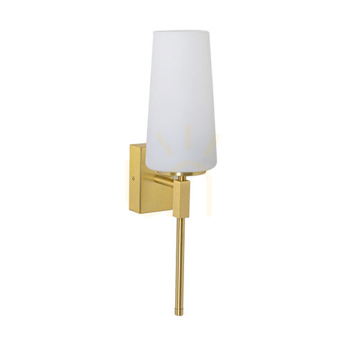 Check Wall lamp VINCENZA 1245 Brass 1xLED