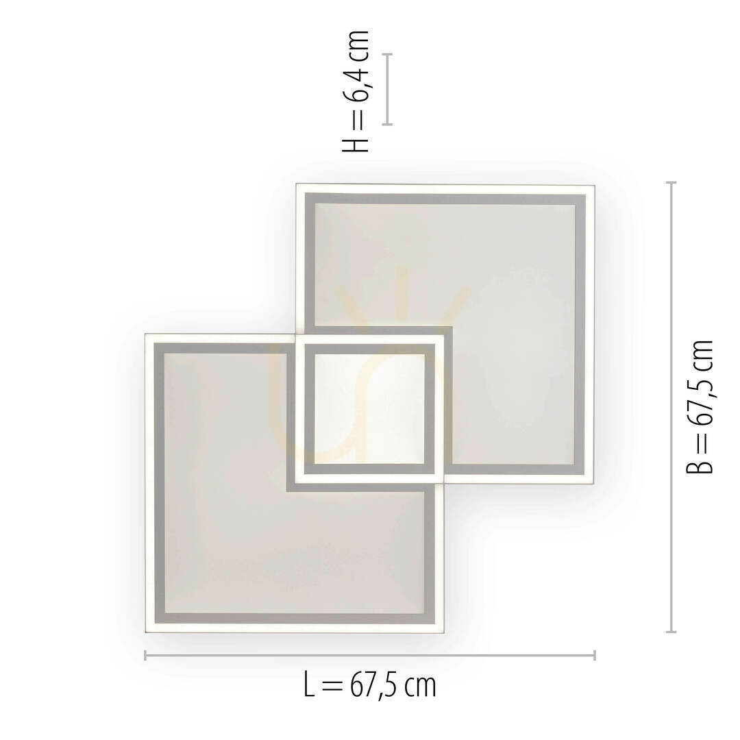 Preview Plafond EDGING 14855-16 White 1xLED Plafond EDGING 14855-16 White 1xLED