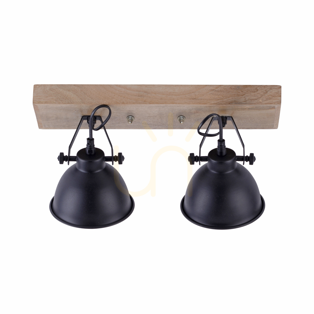 View Plafond SAMIA 11982-18 Black 2xE14 Plafond SAMIA 11982-18 Black 2xE14