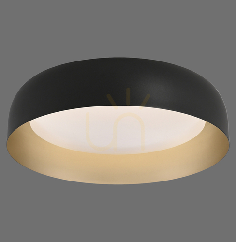 Check Plafond OSKO 14215-18 Black 1xLED