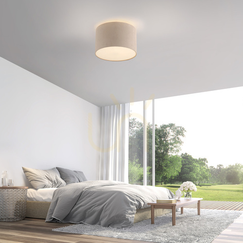 Check Ceiling light Paul Neuhaus / JUST LIGHT Green Duro 14891-39, beige, E27