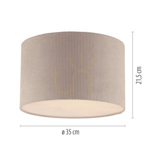 GREEN DURO Plafond 14891-39 Beige 1xE27 small 8