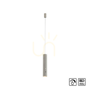 ATTACH Pendant Lamp 18281-40 Grey 1xLED small 1