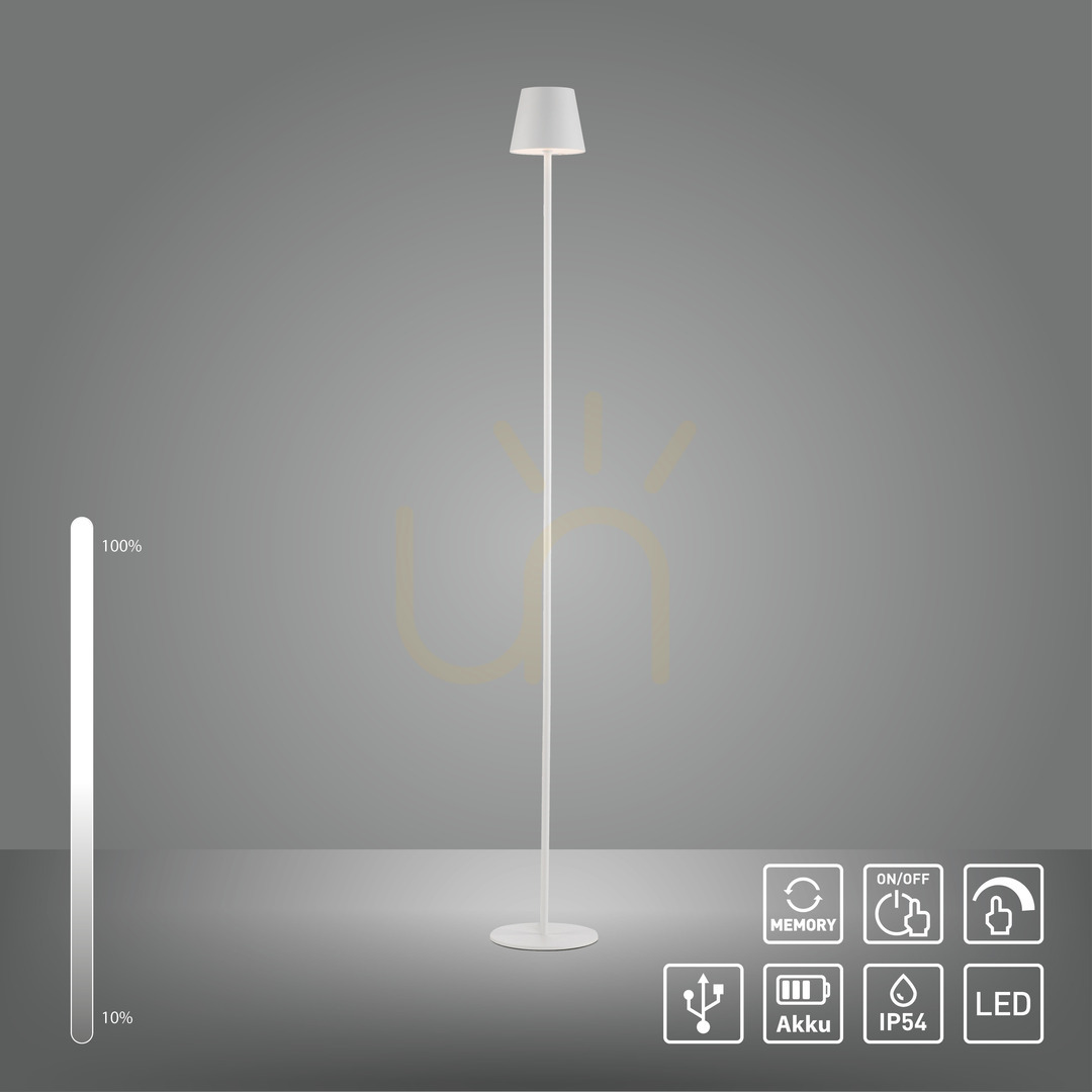 View EURIA Garden Lamp 19252-16 White 1xLED EURIA Garden Lamp 19252-16 White 1xLED