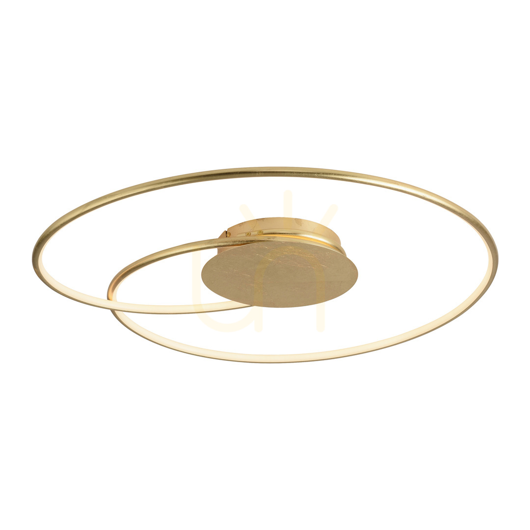 View NASTRO Plafond 6189-12 Gold 1xLED NASTRO Plafond 6189-12 Gold 1xLED