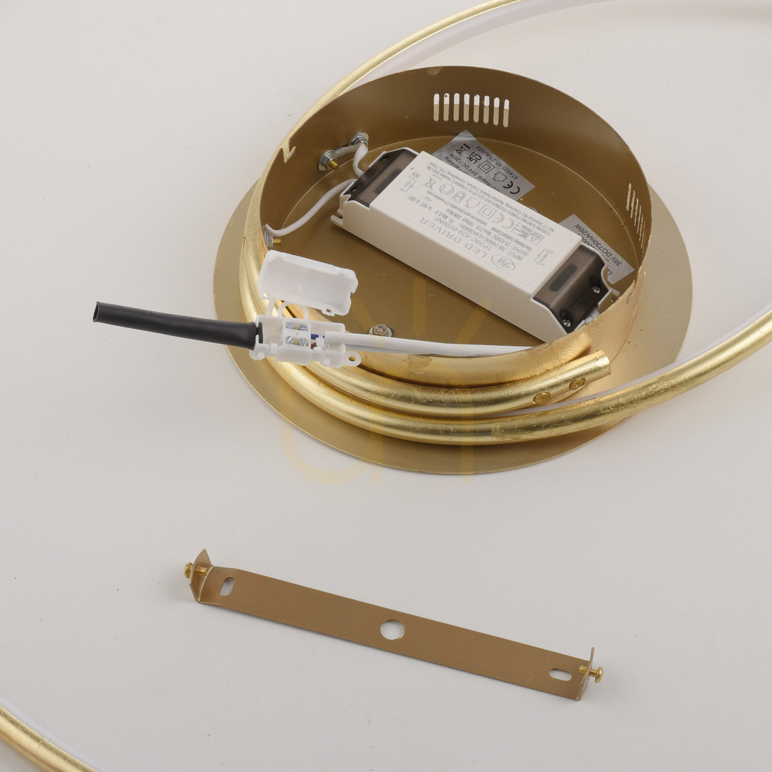 Preview NASTRO Plafond 6189-12 Gold 1xLED NASTRO Plafond 6189-12 Gold 1xLED