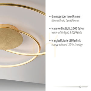 NASTRO Plafond 6189-12 Gold 1xLED 3 NASTRO Plafond 6189-12 Gold 1xLED small 3