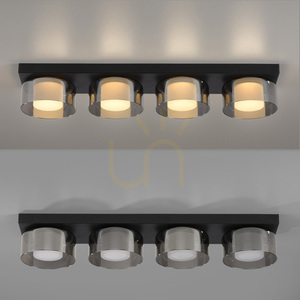 Plafond RIKA 6164-18 Black 4xLED small 12