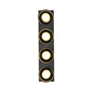 Plafond RIKA 6164-18 Black 4xLED small 15