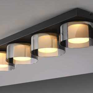 Plafond RIKA 6164-18 Black 4xLED small 9