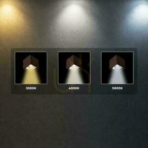 V-TAC VT-409CCT corten solar outdoor wall light LED 3 W IP65 with motion sensor small 11