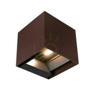 V-TAC VT-409CCT corten solar outdoor wall light LED 3 W IP65 with motion sensor small 0