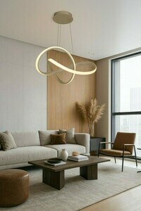 BANDOL small cashmere-sand pendant lamp 6064-113S Aviano small 3