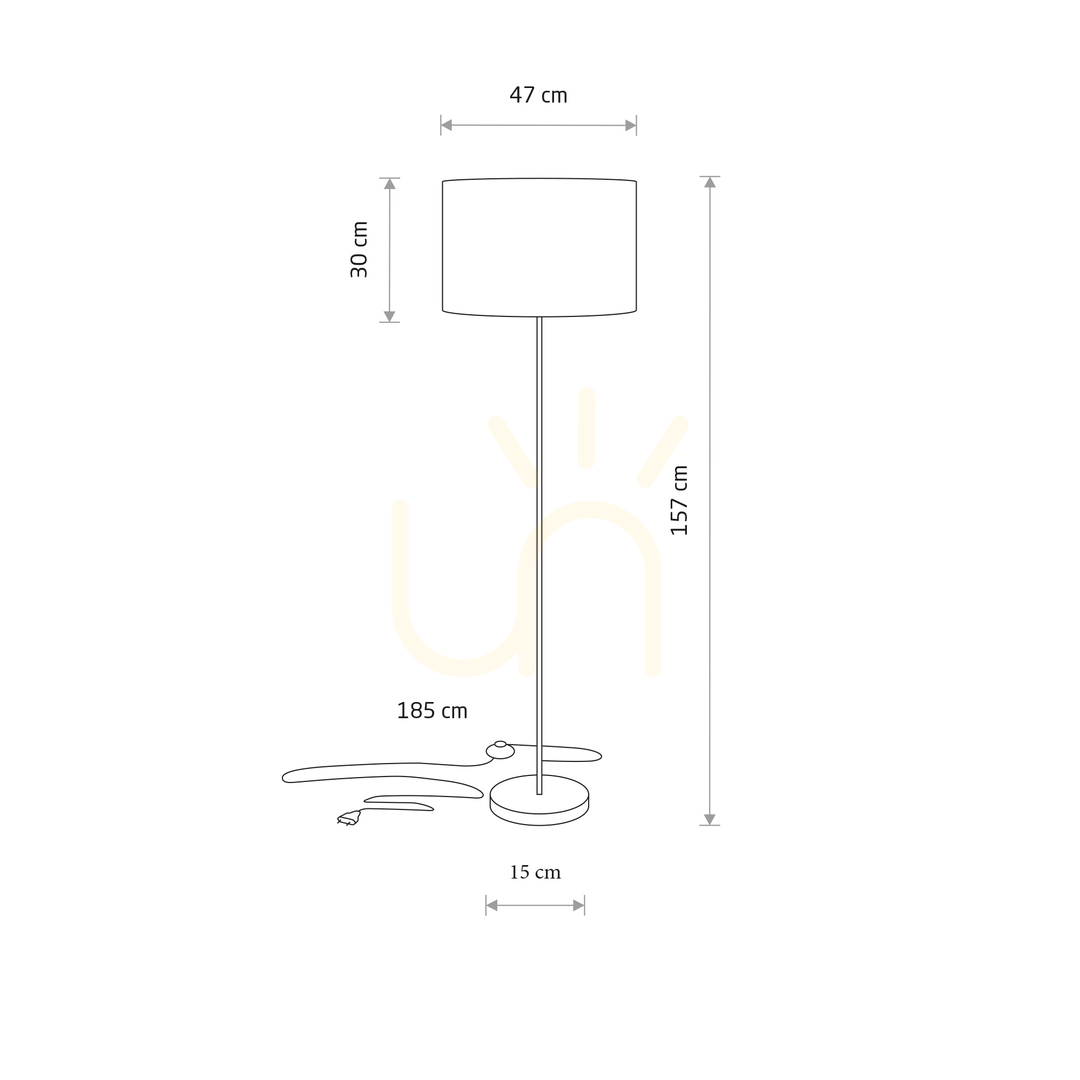 Preview HOTEL MOOD Floor Lamp 11790 Nowodvorski HOTEL MOOD Floor Lamp 11790 Nowodvorski