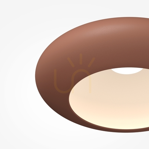 Check Maytoni Aros MOD507CL-L12CK brown LED ceiling light 40 cm 12 W 3000 K